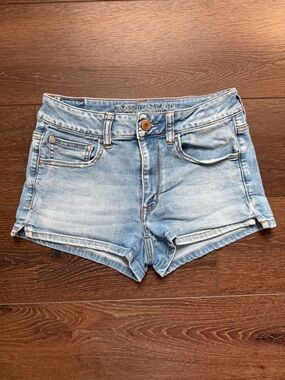 American Eagle Outfitters Light Blue Denim Shorts